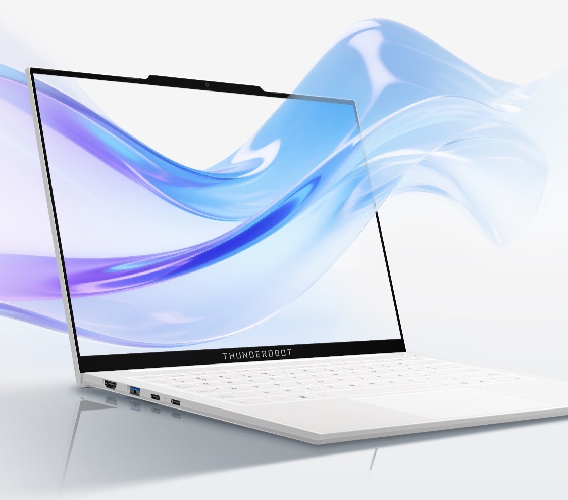雷神首款 1KG 轻薄本 aibook 14 Air 珠光白配色今日开售，4699 元