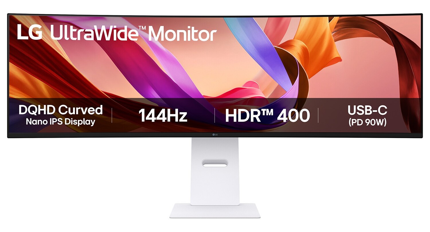 LG发布49U950A显示器：49英寸DQHD 32:9曲面屏，144Hz Nano IPS面板