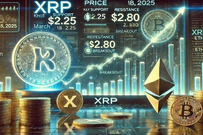 XRP价格预测：2025年3月18日能否超越ETH？