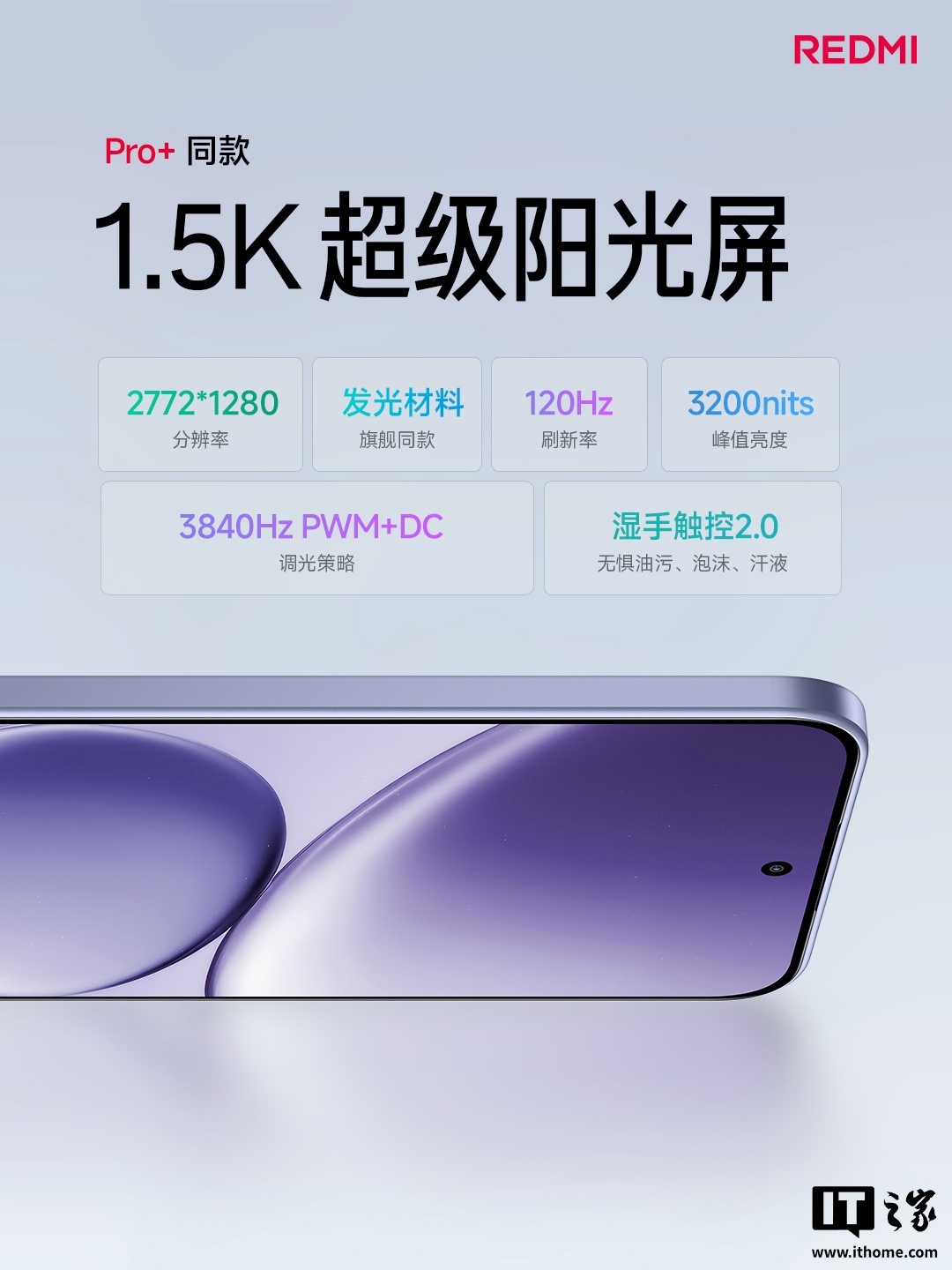 小米 REDMI Note 15 Pro 手机发布：天玑 7400 Ultra、Pro+ 同款龙晶玻璃，首发 1399 元起