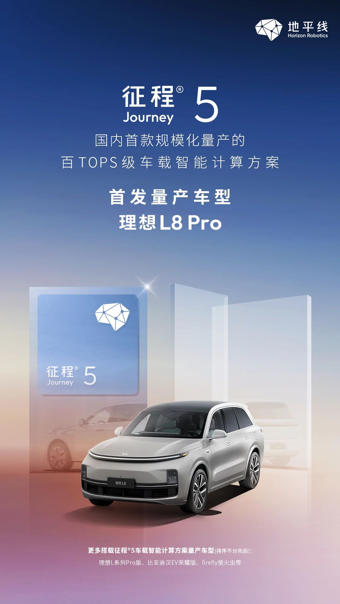国内首家，地平线征程车载智能计算方案量产即将突破