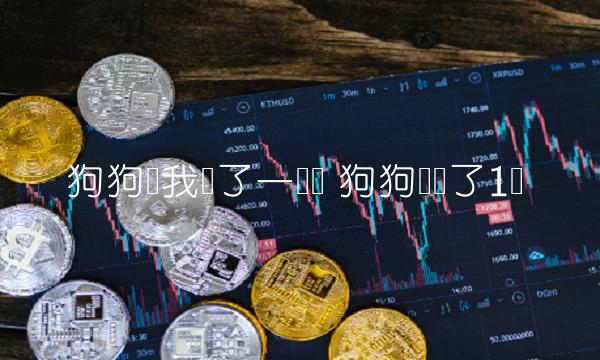 狗狗币暴赚一亿？七岁娃的投资经！