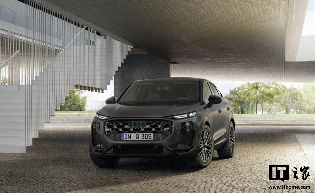 新一代奥迪 Q3 Sportback 轿跑 SUV 实车曝光，提供插混动力