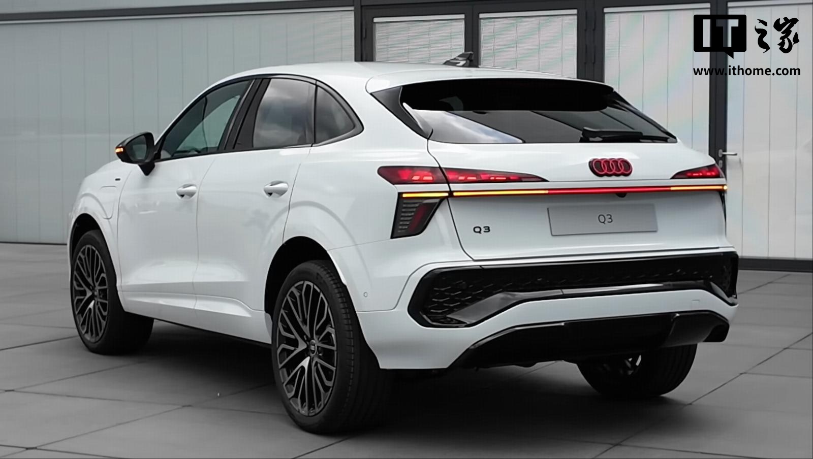 新一代奥迪 Q3 Sportback 轿跑 SUV 实车曝光，提供插混动力