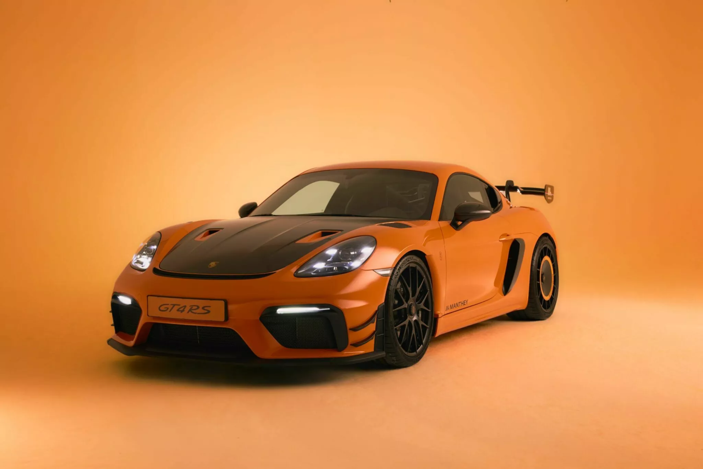 全球仅 1 辆：保时捷展示“郁金香”特别版 718 Cayman GT4 RS 超跑