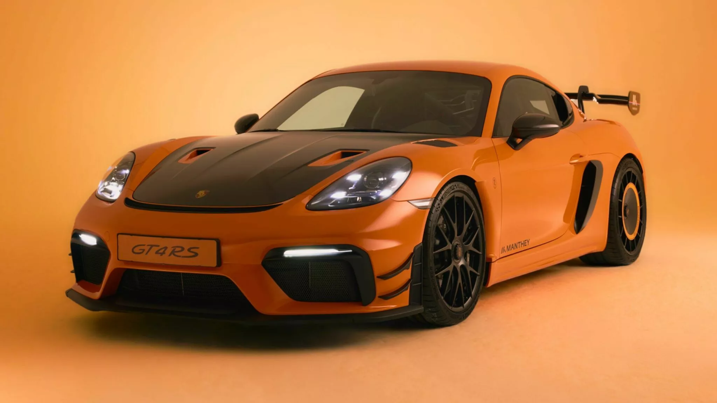 全球仅 1 辆：保时捷展示“郁金香”特别版 718 Cayman GT4 RS 超跑