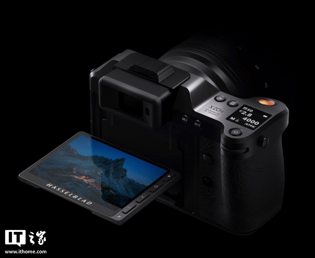 5.19 万元哈苏推出 X2D II 100C 中画幅相机：5 轴 10 级防抖、新增 LiDAR 激光对焦，同步推出 3.19 万元 35-100mm F/2.8-4 镜头