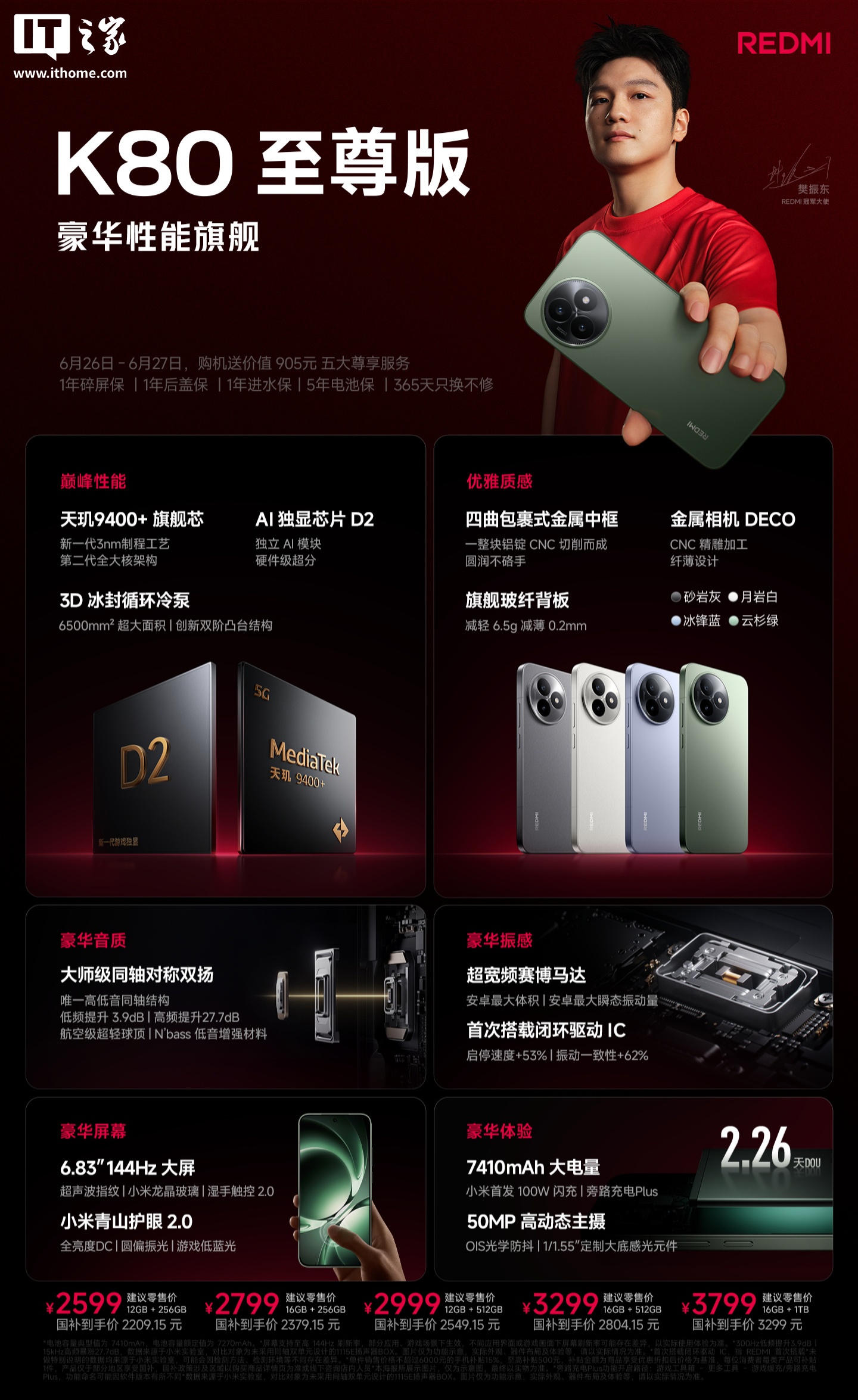 小米15T系列配置信息