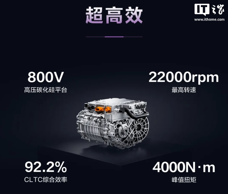 华为DriveONE电机结构展示