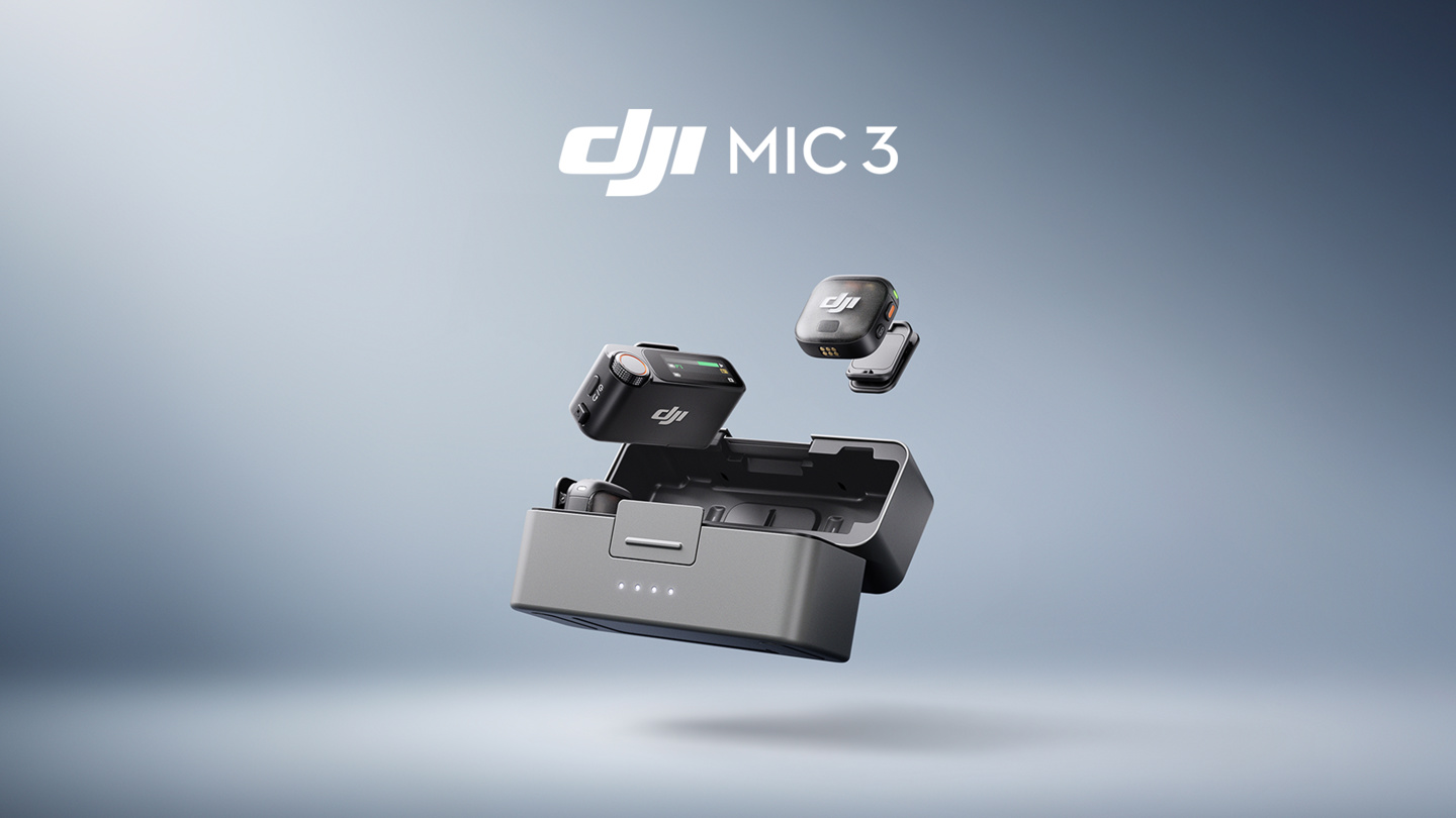 DJI Mic 3连接示意图
