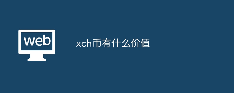 XCH币价值揭秘：Chia网络核心与投资潜力