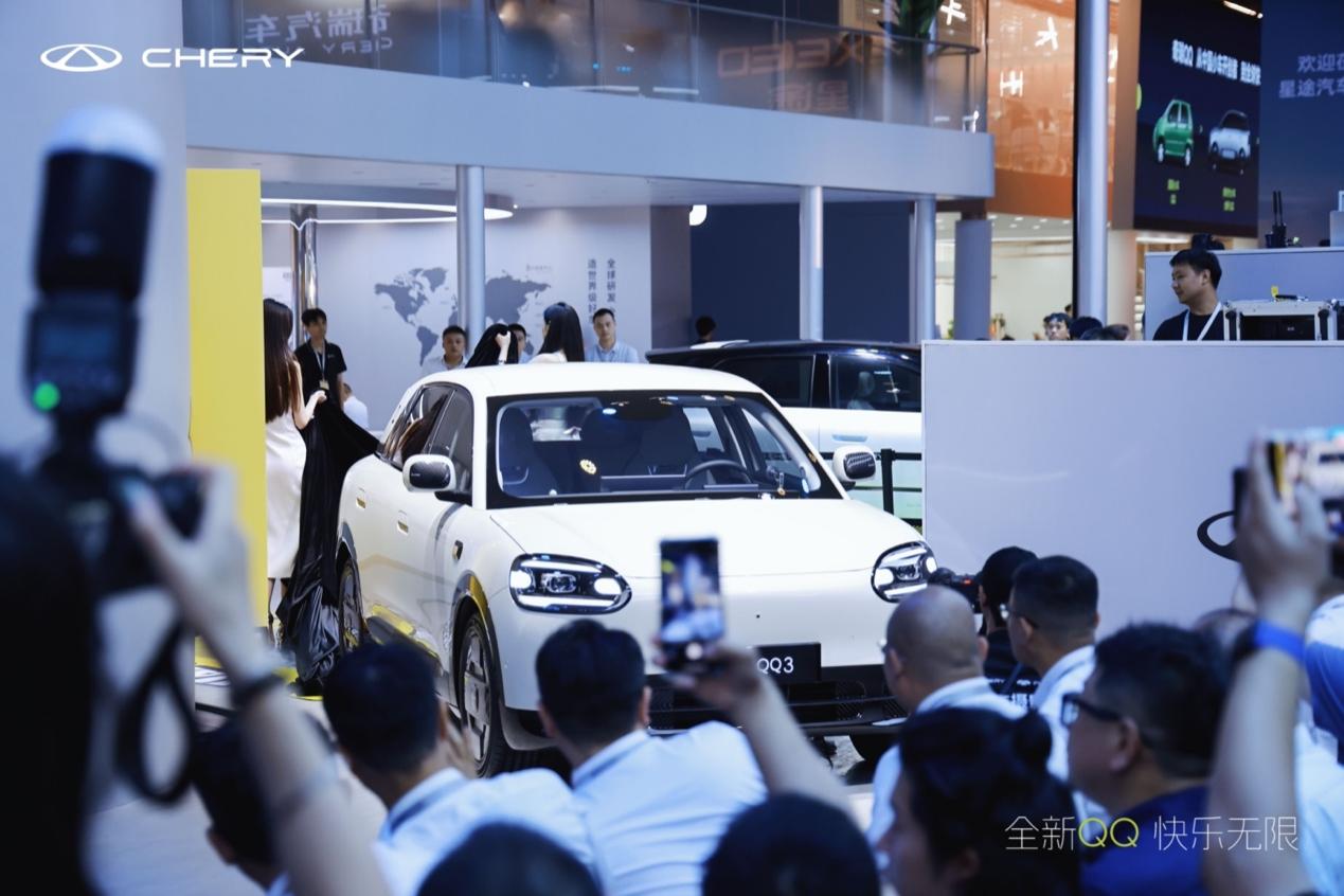 “国民车”重生：全新奇瑞QQ3亮相成都车展