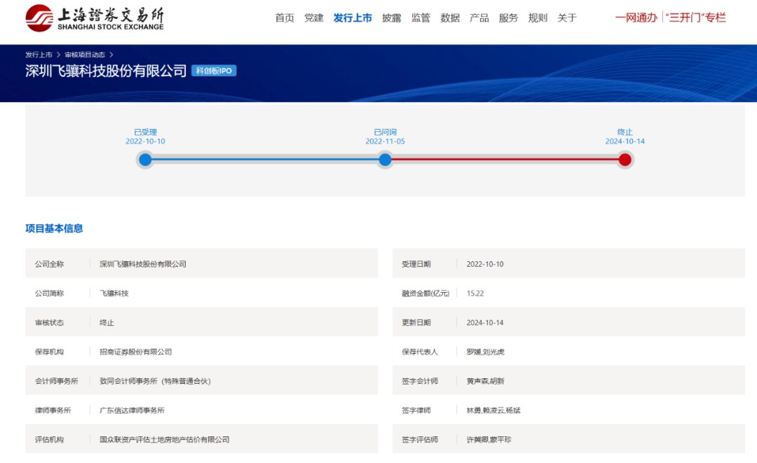 上交所公告截图