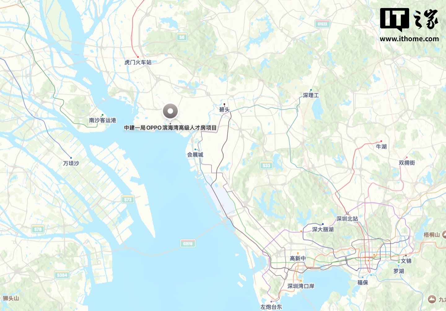 OPPO滨海湾公寓外观及周边环境