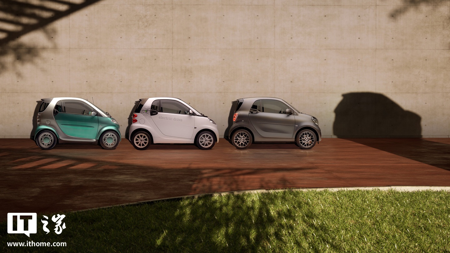 复活“精灵”Fortwo ：smart 预热#2 纯电两座微型车，梅奔研发、计划在中国生产