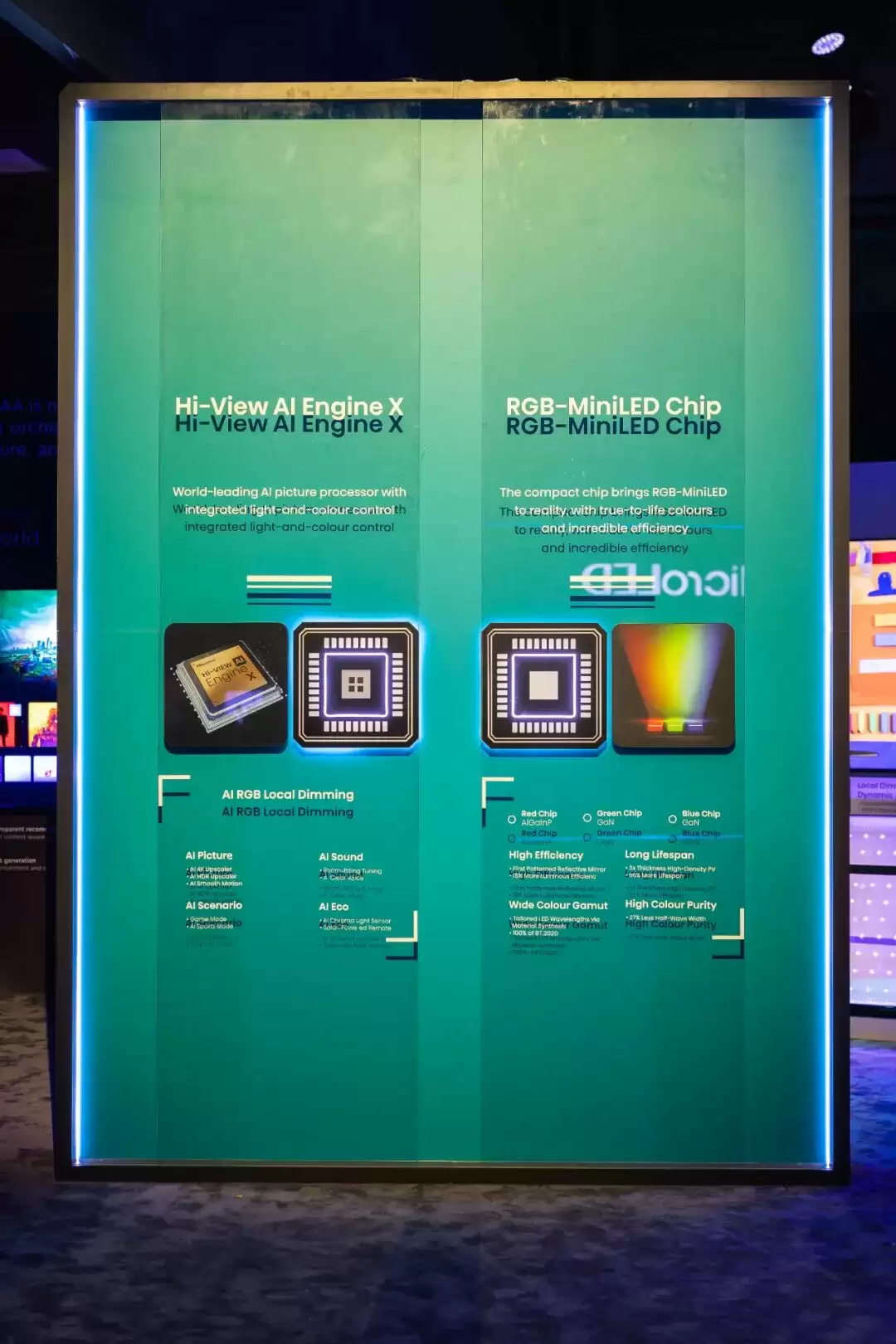 海信 RGB-Mini LED 技术升级：发光亮度提升 120%，U7S Pro 电视全球首秀