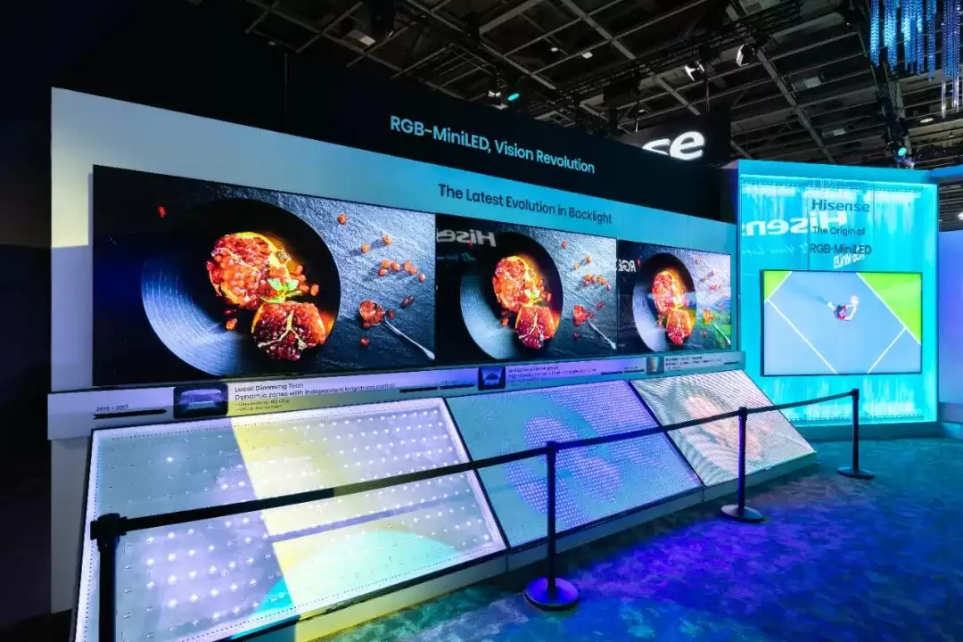海信 RGB-Mini LED 技术升级：发光亮度提升 120%，U7S Pro 电视全球首秀