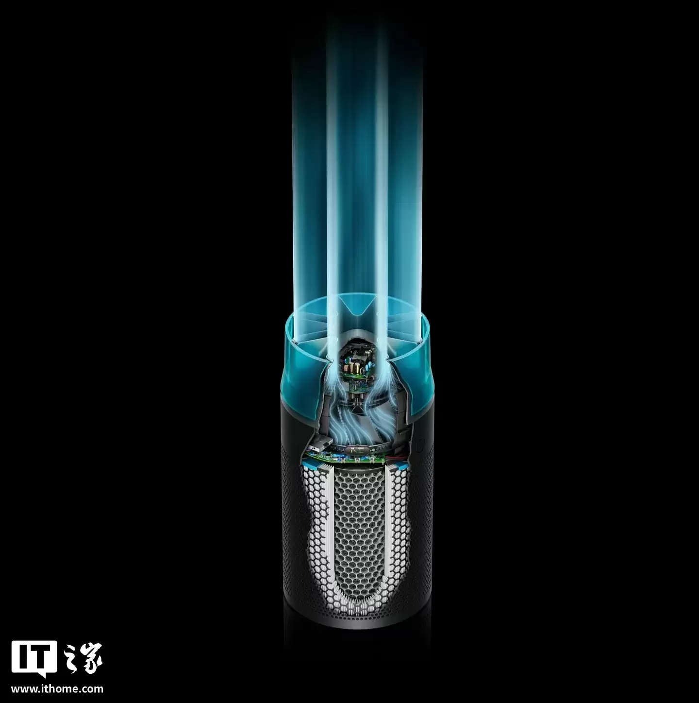 戴森亮相 HushJet 空气净化器:品牌首款桌面净化器,星形喷嘴源自喷气发动机