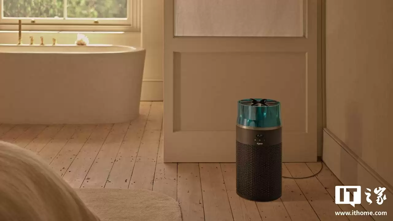 戴森亮相 HushJet 空气净化器:品牌首款桌面净化器,星形喷嘴源自喷气发动机
