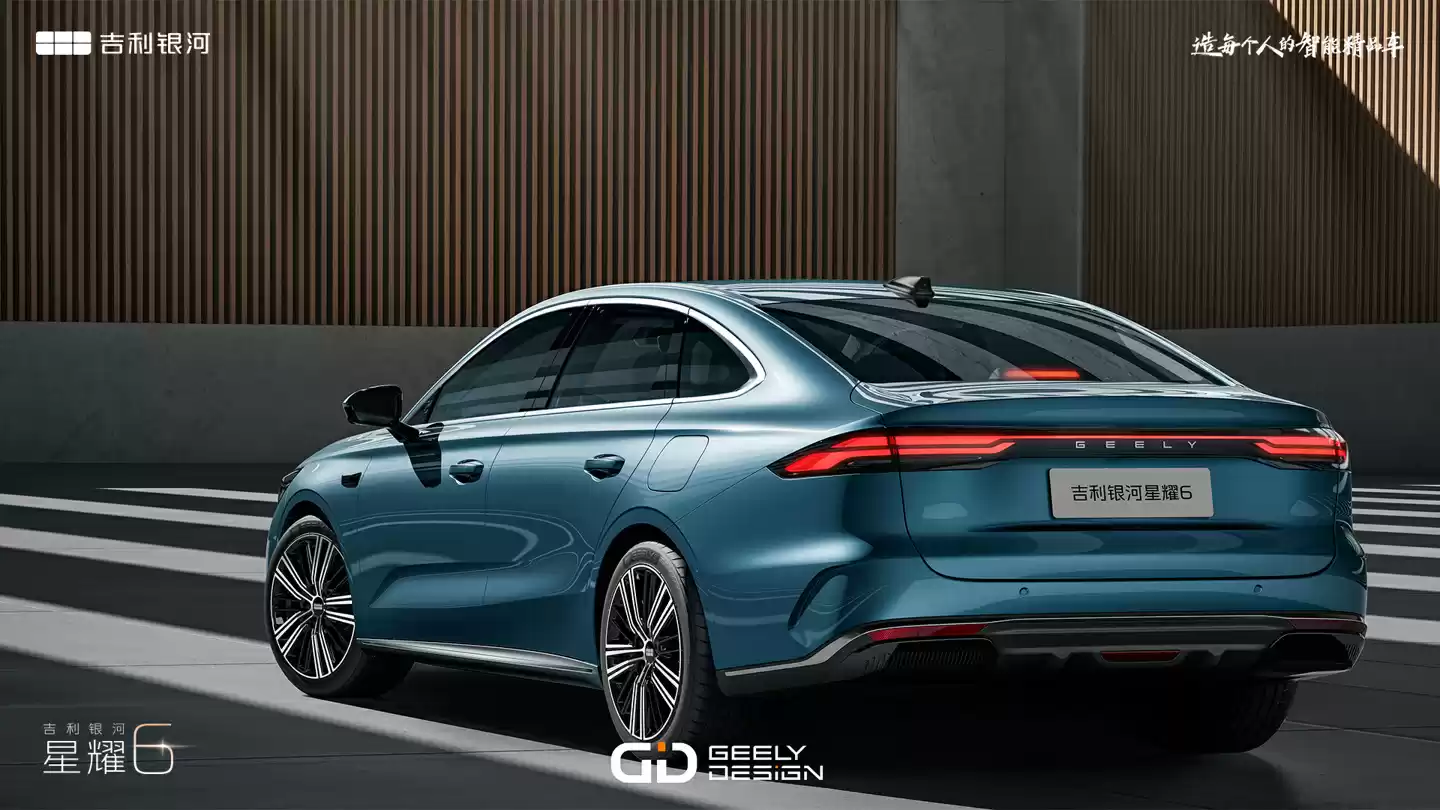 吉利银河星耀 6 内饰图公布,今晚全球首秀