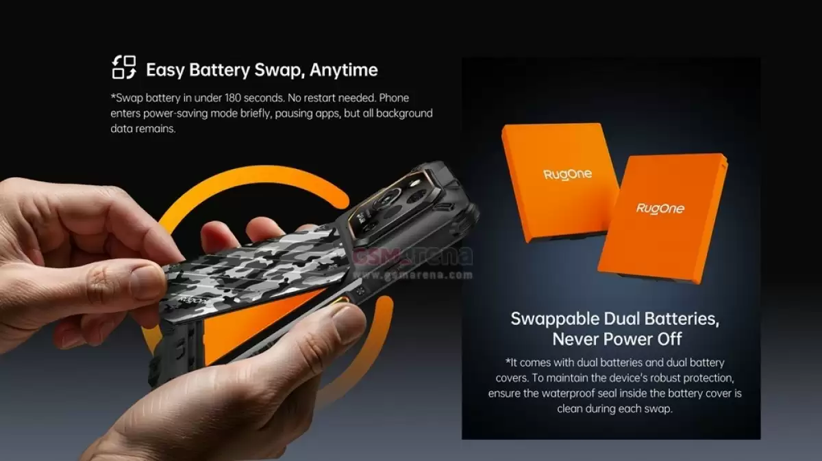 Ulefone 高端三防手机 Xever 7 / Pro 首秀:支持不关机换电池,天玑 7025 芯片