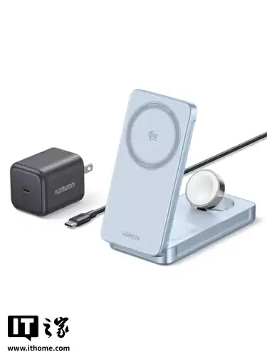 25W 功率：绿联公布 MagFlow Qi 2 产品阵容，Qi 2.2 认证、含充电宝 / 充电器等