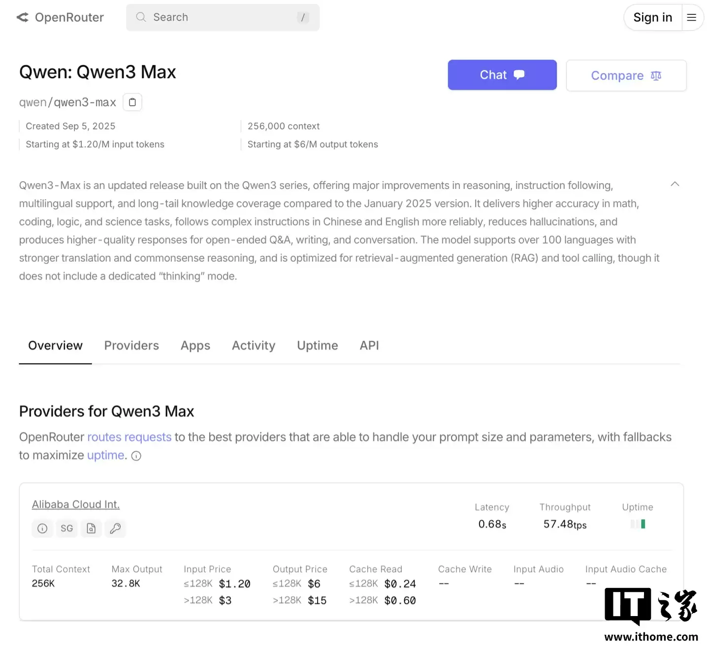 通义千问系列最强大的语言模型：Qwen3-Max-Preview 上线