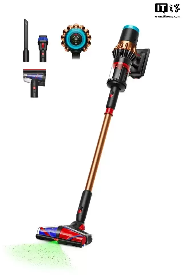 戴森推出 V16 Piston Animal 吸尘器：全新 900W 电机、干湿两用，可打理宠物毛发