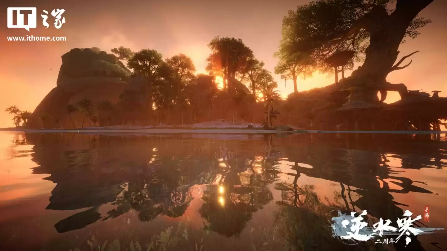 【IT之家评测室】逆水寒 PC 桌面版全景光追二次体验：光影更细腻，草木会“呼吸”