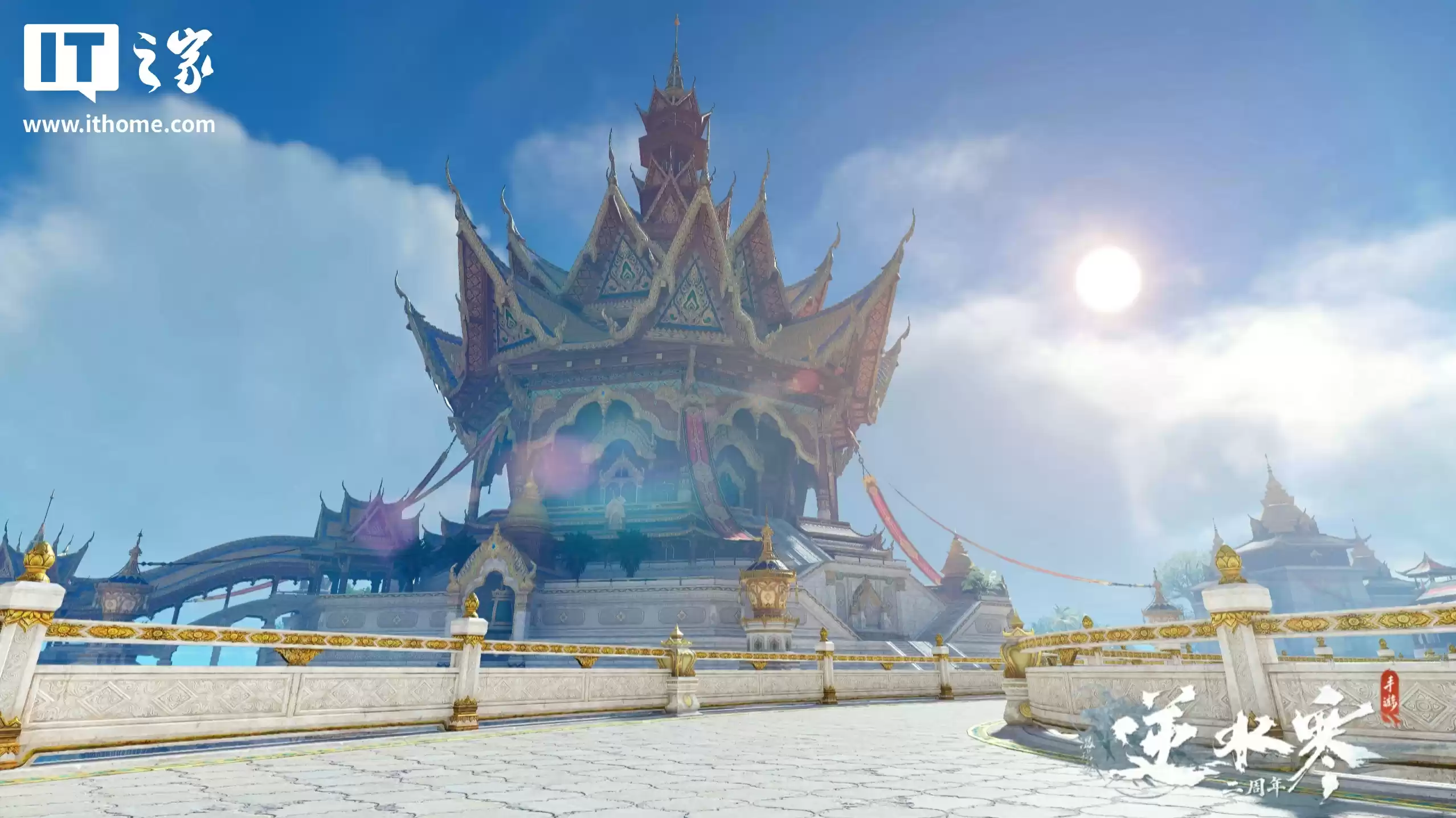 【IT之家评测室】逆水寒 PC 桌面版全景光追二次体验：光影更细腻，草木会“呼吸”