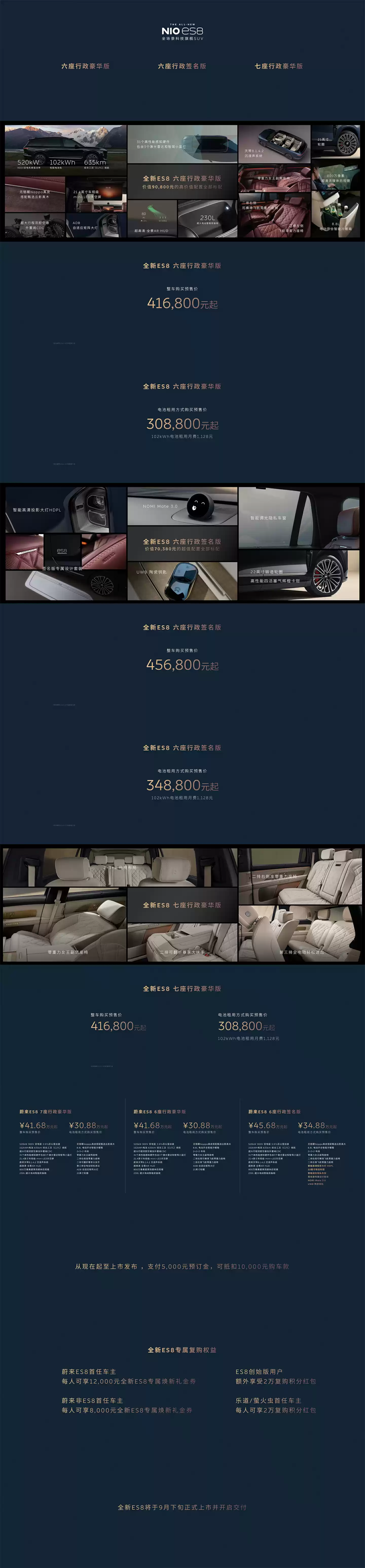 蔚来 NIO Day 2025 官宣 9 月 20 日在杭州举行,全新 ES8 将正式上市