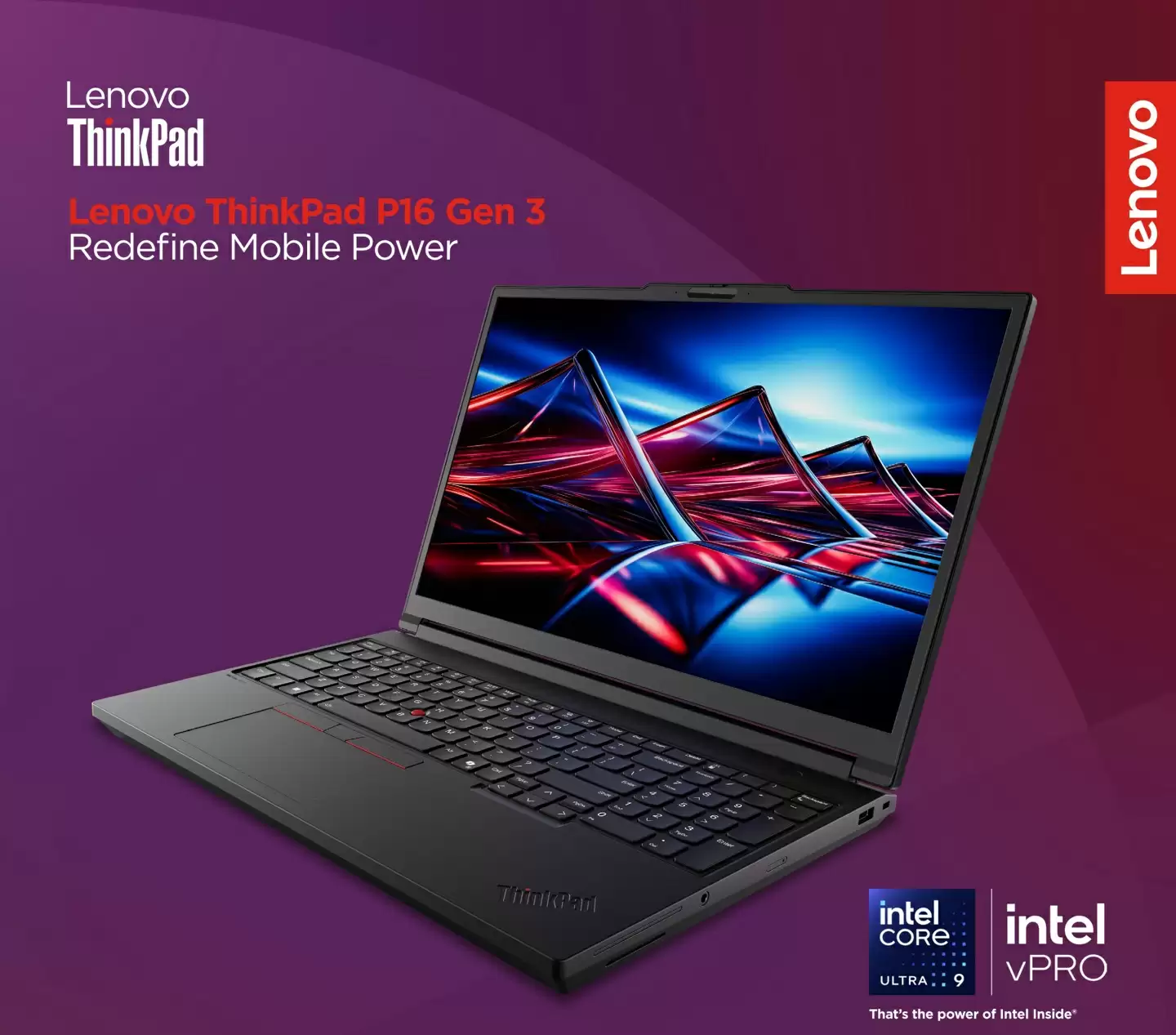 联想 ThinkPad 旗舰移动工作站 P16 Gen 3 发布,可选顶级