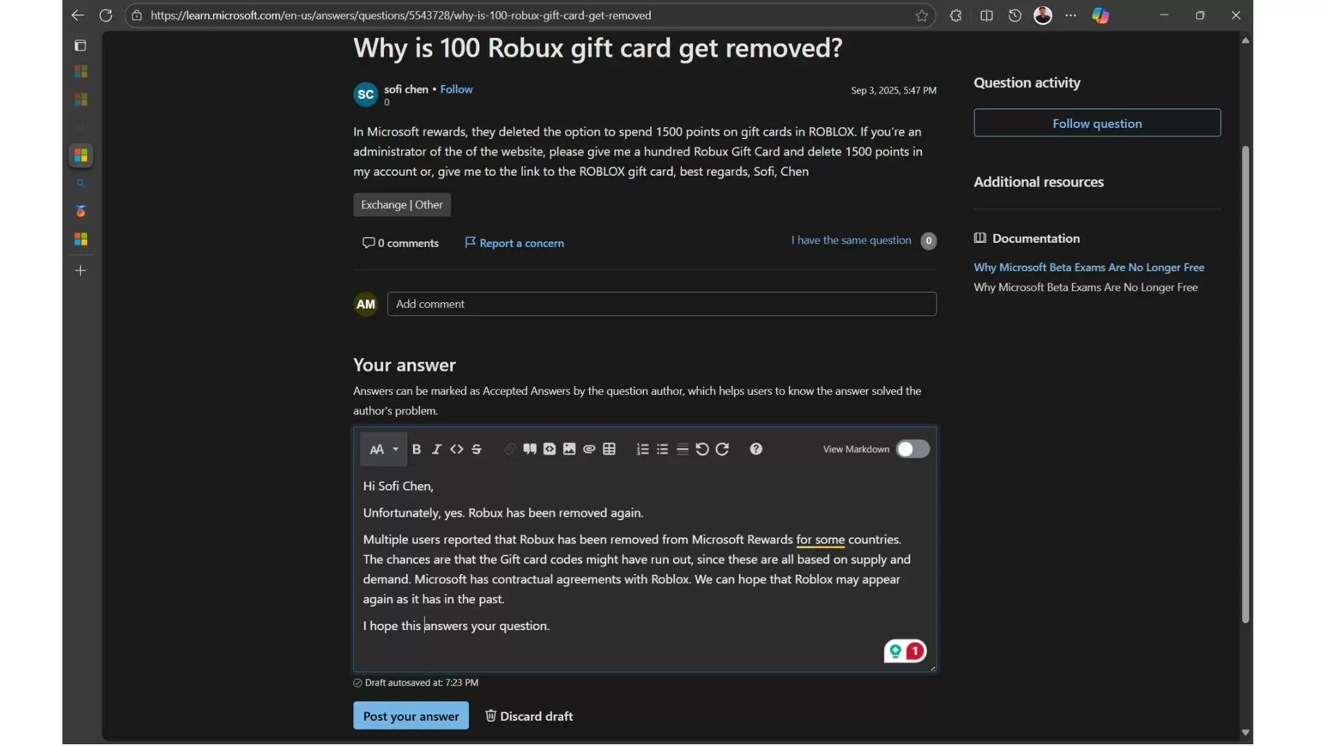 微软 16 年历史 Answers 论坛退出舞台：域名正式跳转，全面迁移至 Learn Q&A 平台
