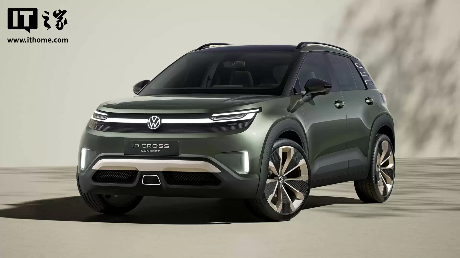 大众 ID. Cross 概念车亮相:定位入门电动 SUV,明年量产