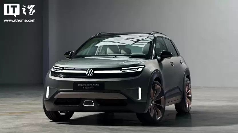 大众 ID. Cross 概念车亮相:定位入门电动 SUV,明年量产