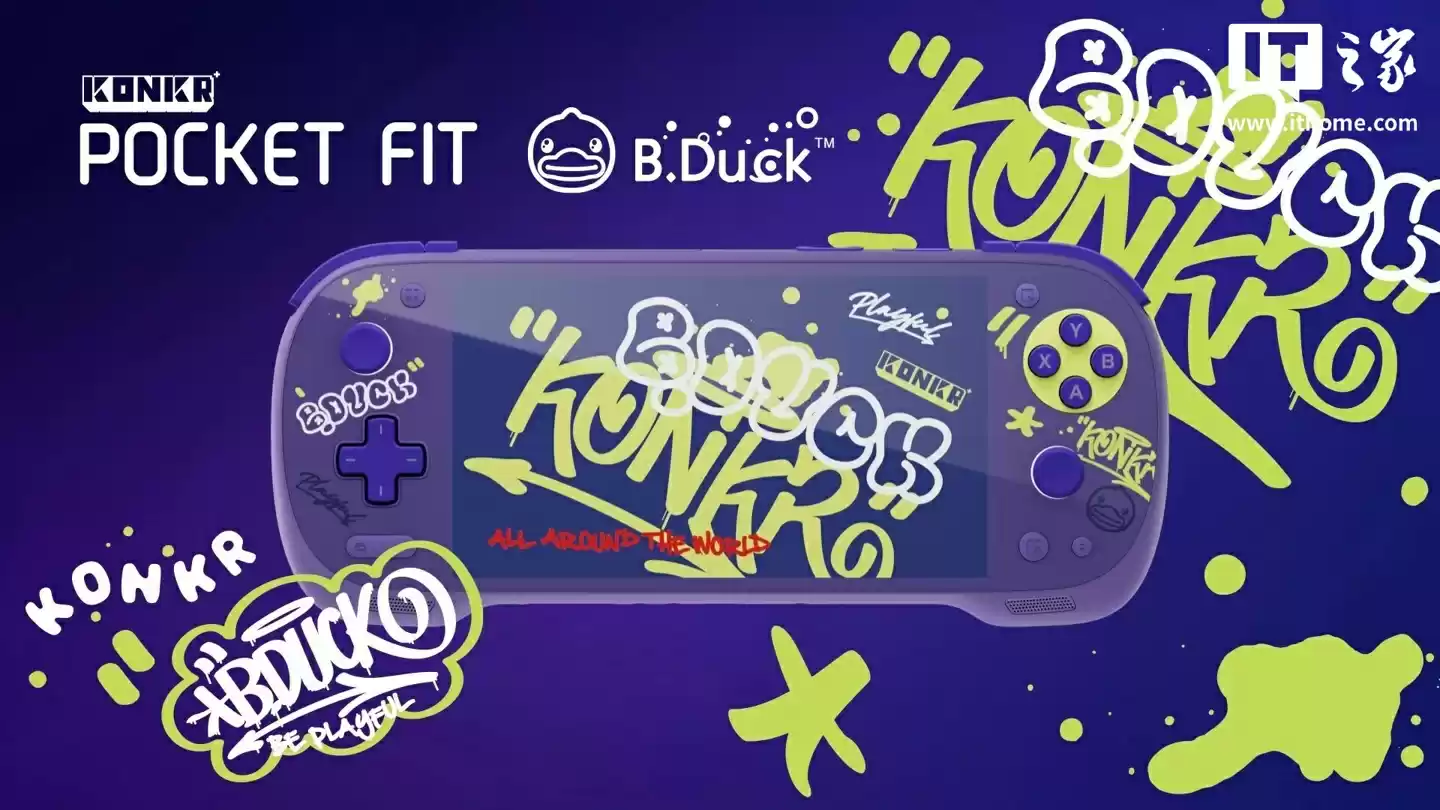 骁龙 8 Elite 版 1999 元起：AYANEO 攻氪品牌首款新品 KONKR Pocket FIT 发布，号称“安卓掌机性价比之王”