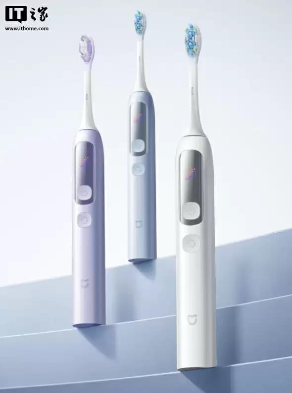 小米推出米家伺服扫振电动牙刷 Pro：可视交互彩屏、智能识别齿面，269 元