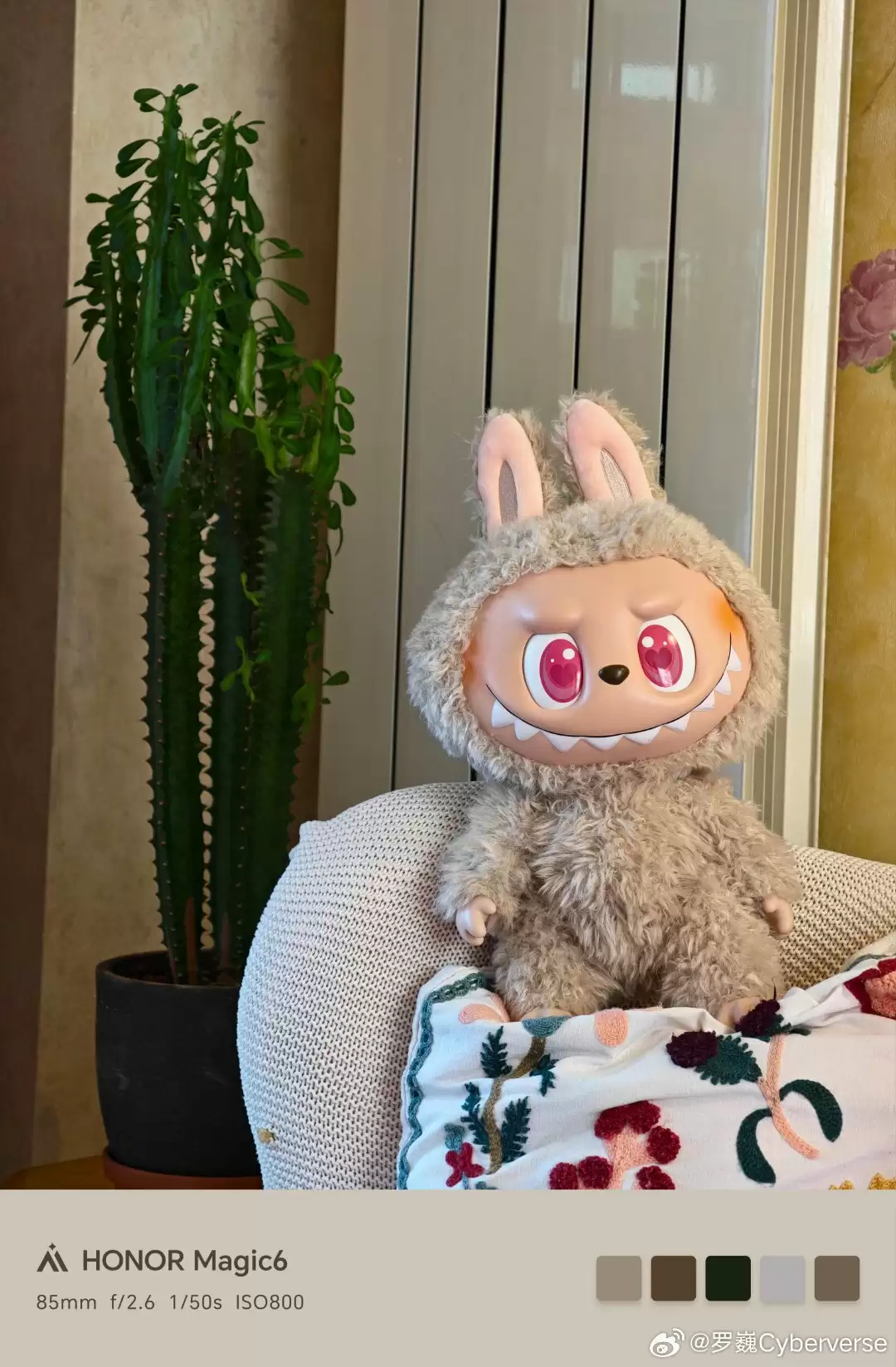 荣耀 AiMAGE 影像全新水印曝光,罗巍透露色块设计元素“是有用的”