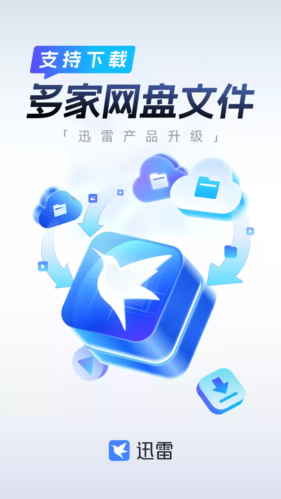 迅雷新增百度网盘、阿里云盘等直连下载，功能免费开放