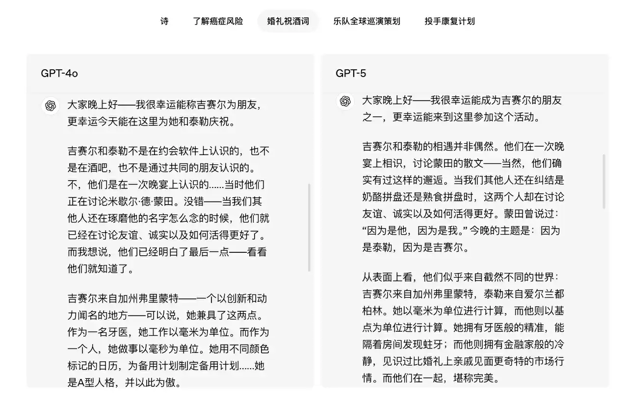 GPT-5 放弃追求智能上限了？