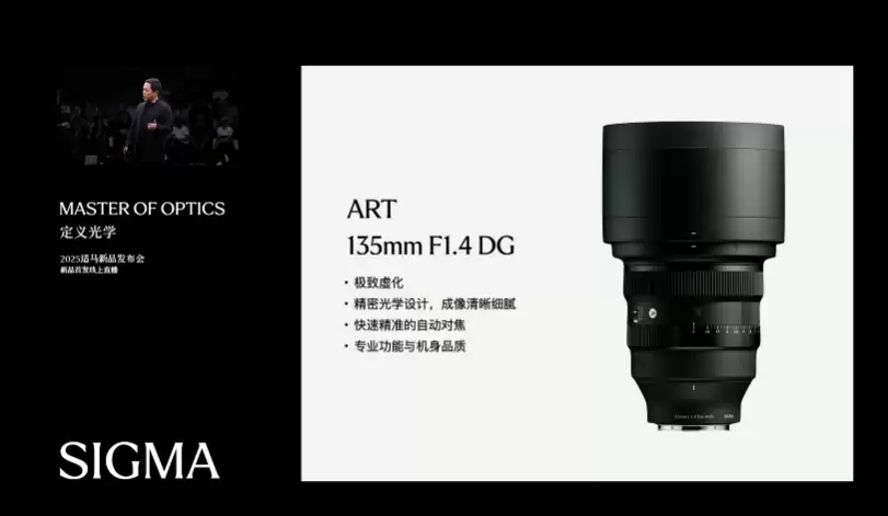 全球首发 20-200mm 超级天涯镜、135mm F1.4 空气切割机,适马发布三款镜头新品