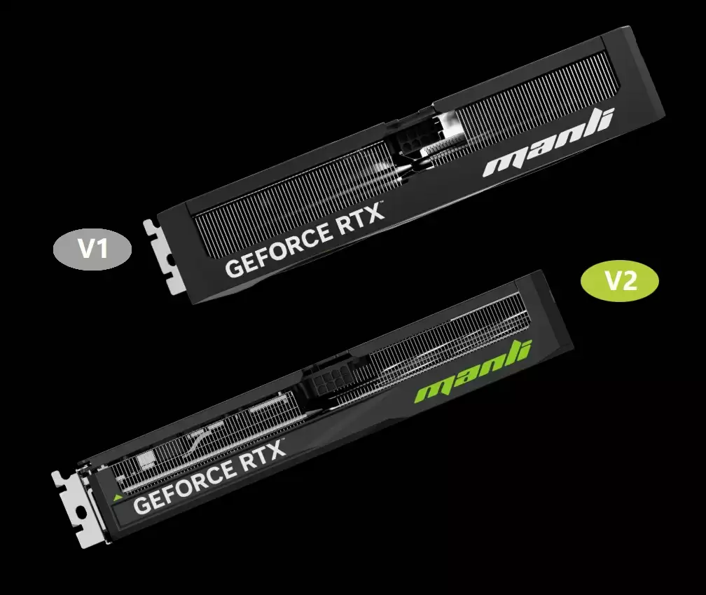 万丽推出 V2 版星云 RTX 5060 Ti 显卡:厚度降至双槽,核心峰值温度更低