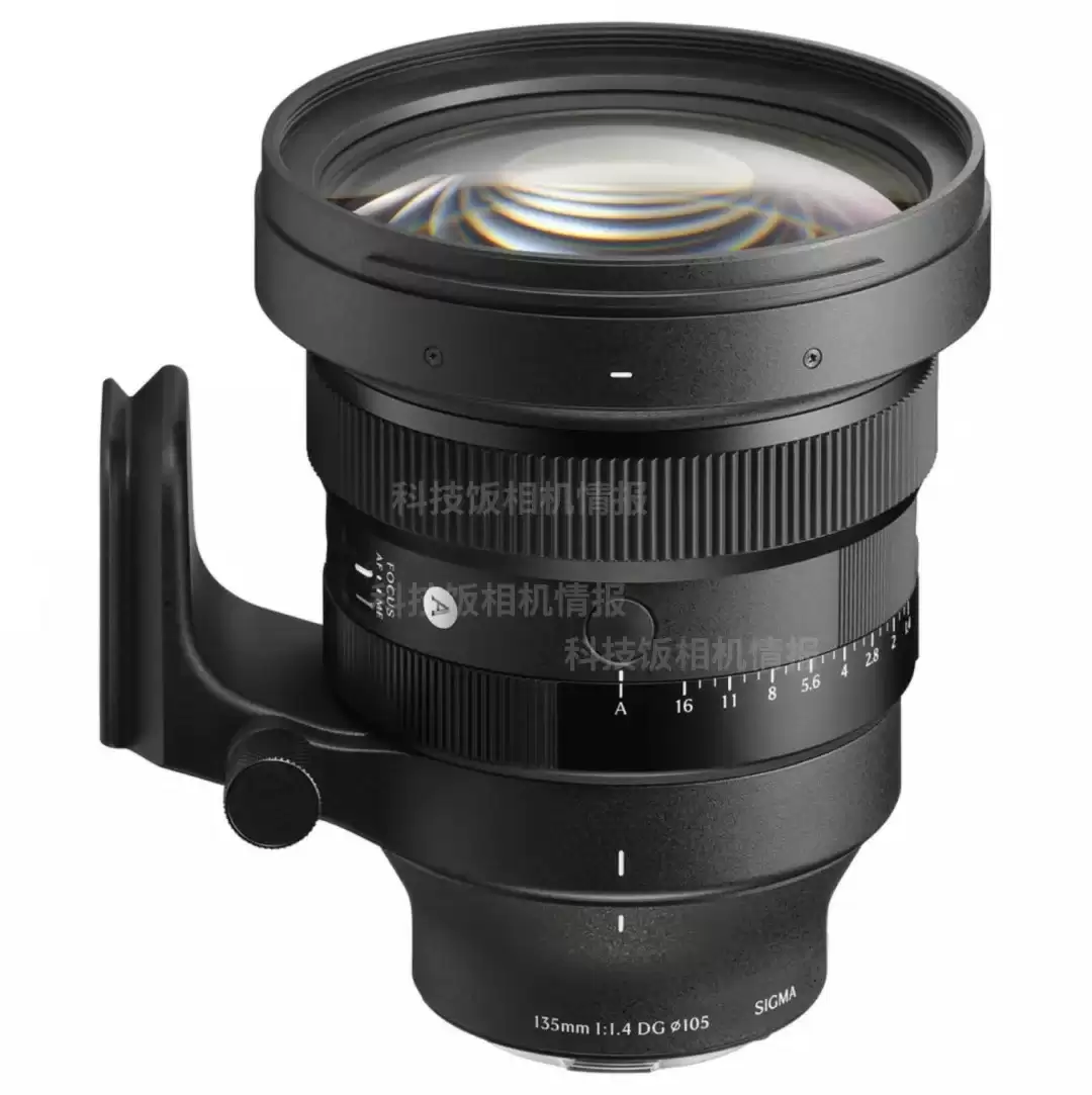 适马 135mm f/1.4、20-200mm f/3.5-6.3、35mm f/1.2 三款镜头渲染图曝光