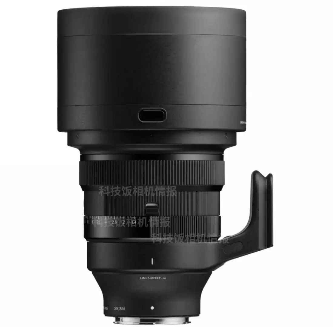 适马 135mm f/1.4、20-200mm f/3.5-6.3、35mm f/1.2 三款镜头渲染图曝光