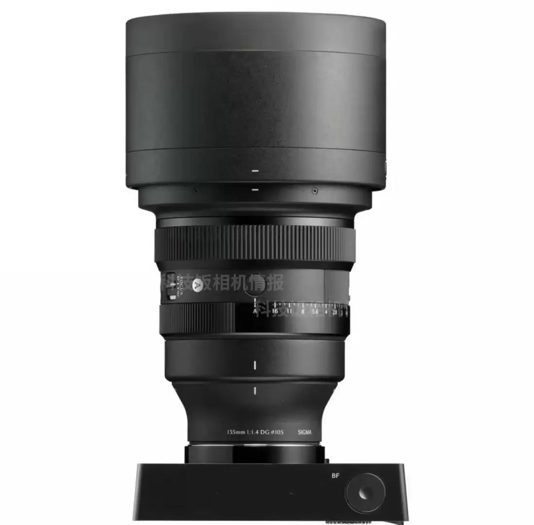 适马 135mm f/1.4、20-200mm f/3.5-6.3、35mm f/1.2 三款镜头渲染图曝光