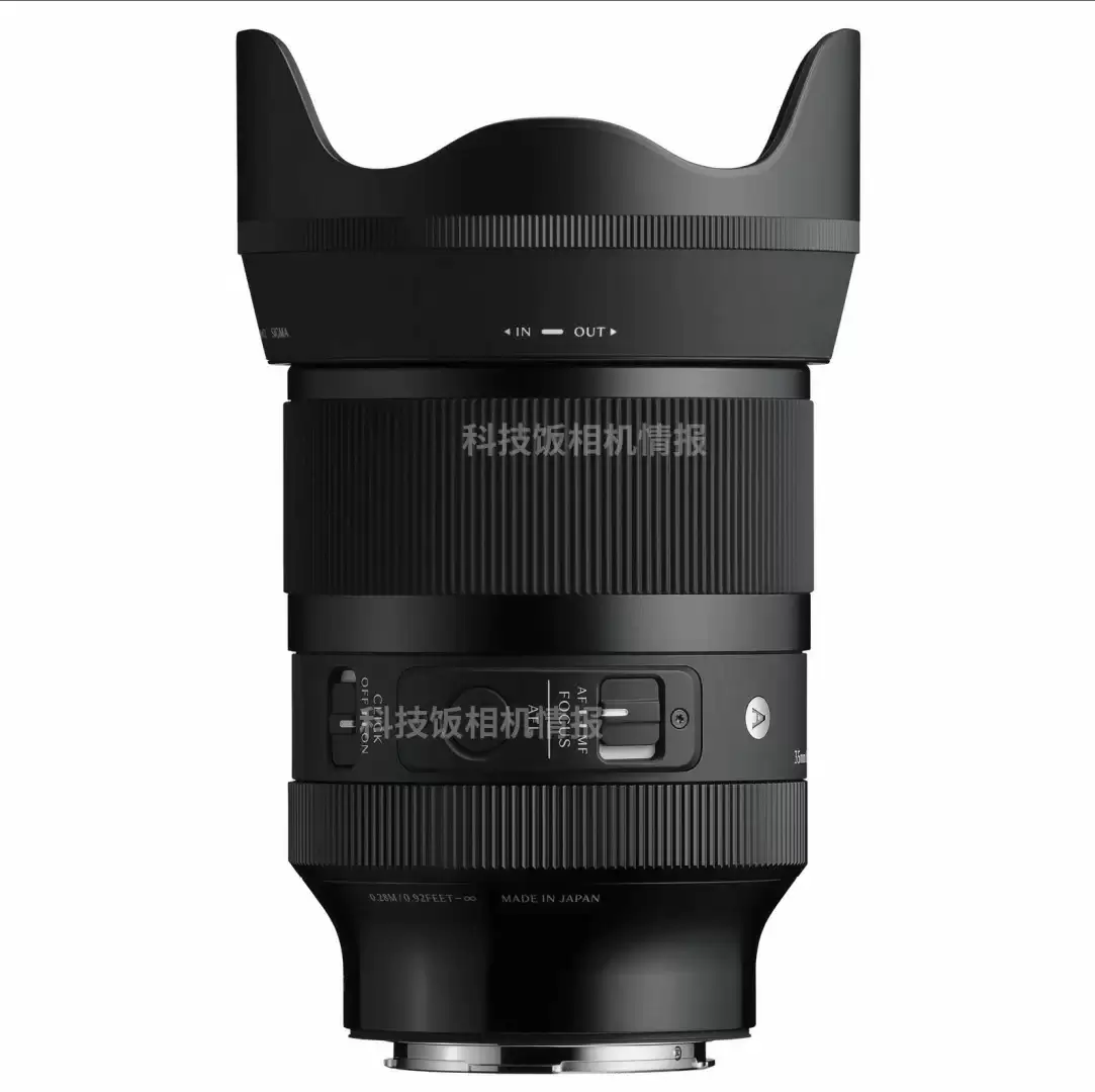 适马 135mm f/1.4、20-200mm f/3.5-6.3、35mm f/1.2 三款镜头渲染图曝光