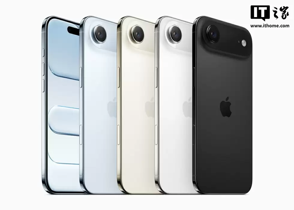 苹果 iPhone Air 手机仍保留钛金属边框