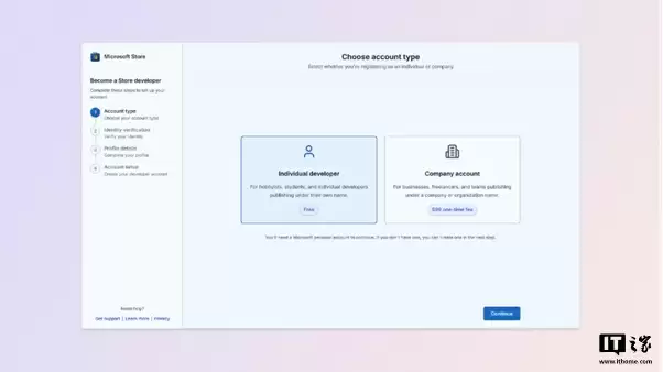 微软官宣个人开发者可免费在 Microsoft Store 商店发布应用