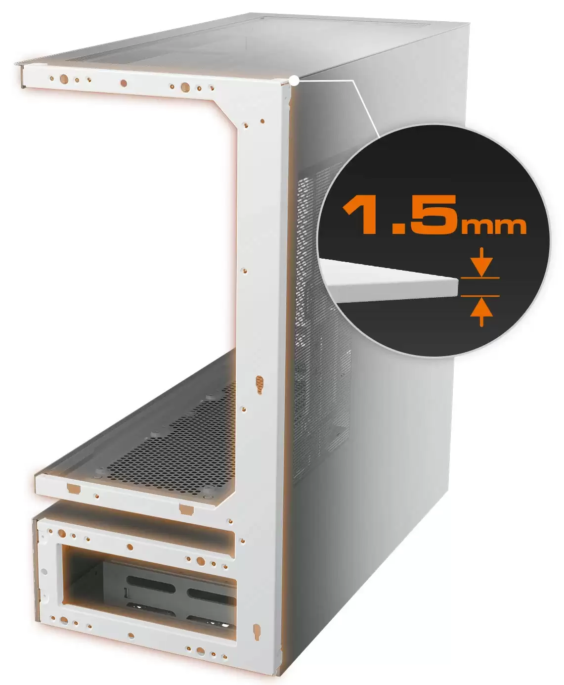 COUGAR 骨伽推出 CFV235 系列机箱：中空悬浮气流架构，强化空气流动