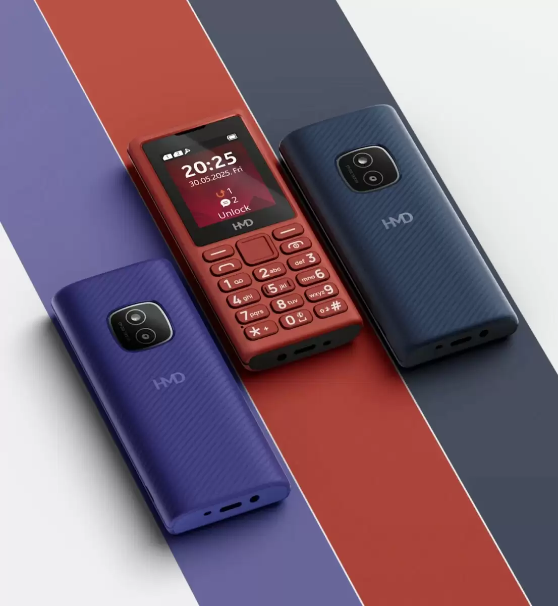 HMD 推 101/102 功能手机:内置贪吃蛇游戏,起价 1899 卢比